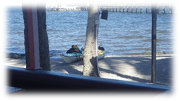 Kayaks on the beach by the water

Description automatically generated